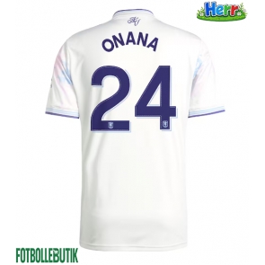 Aston Villa Amadou Onana #24 Tredje Tröja 2025-26 Kortärmad